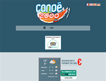 Tablet Screenshot of canoe2000.fr
